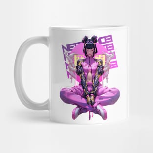 YOGA GIRL - HEART CHAKRA - INNER PEACE - SCORPIO | Anime Clothes Manga Apparel Pop Art Illustration | PROUD OTAKU Mug